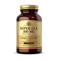 Solgar Super GLA 300 mg bottle with 60 softgels