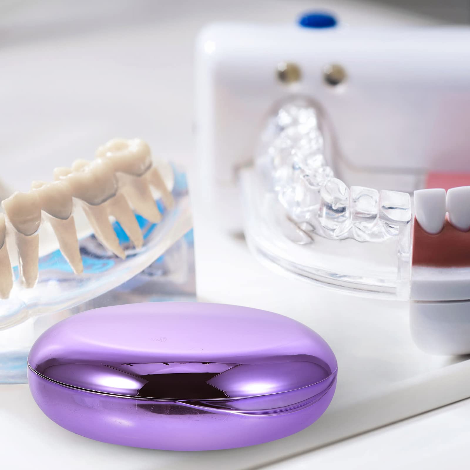 Mirror inside doubles as a jewelry organizer