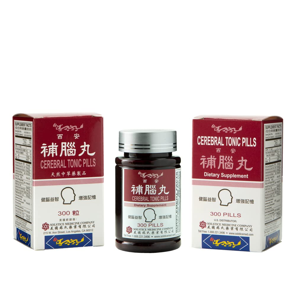 Solstice Cerebral Tonic bottle in lifestyle setting