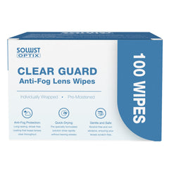SOLWST Optix Clear Guard Anti-Fog Lens Wipes packaging