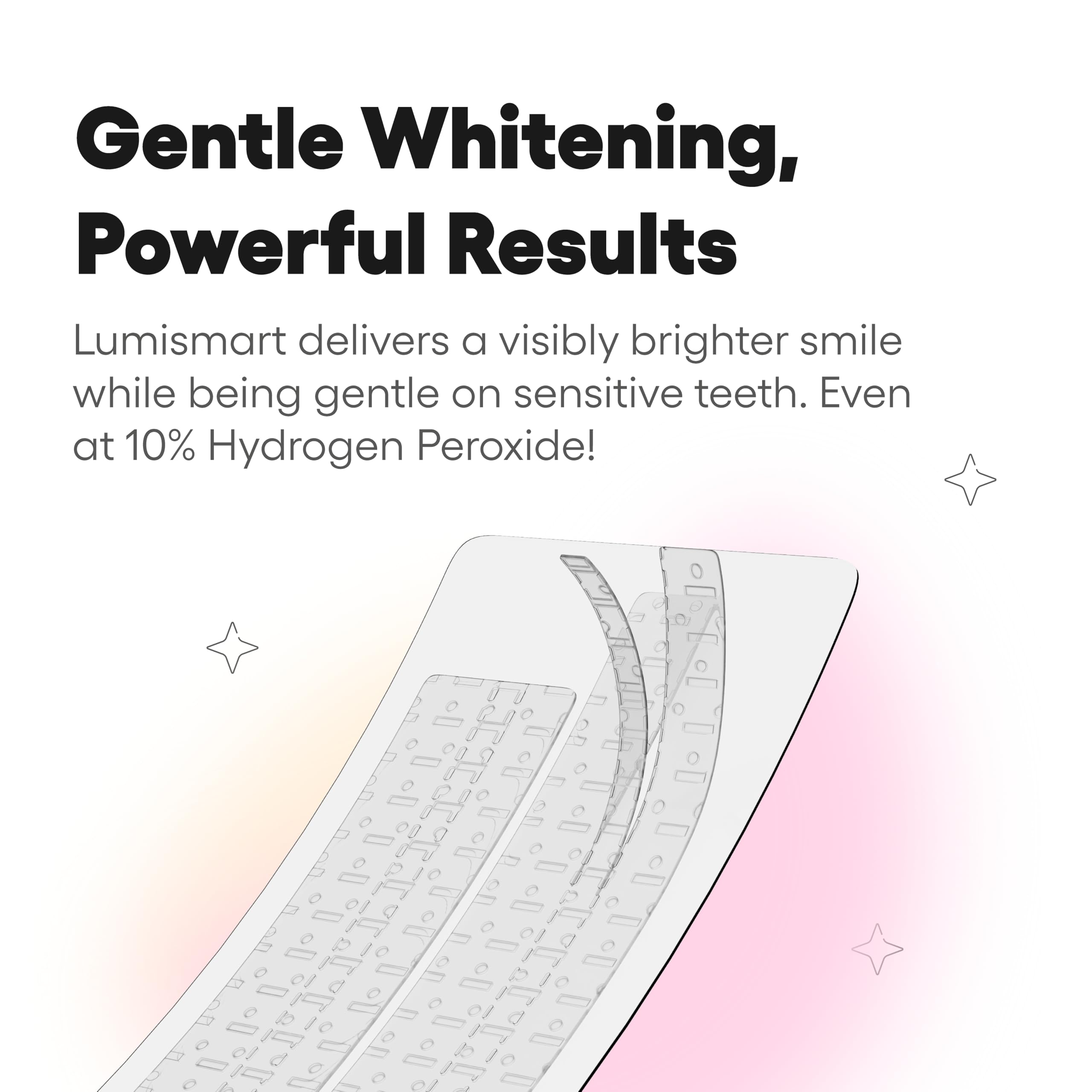Mint flavor Something Nice Lumismart Whitening Strips packaging