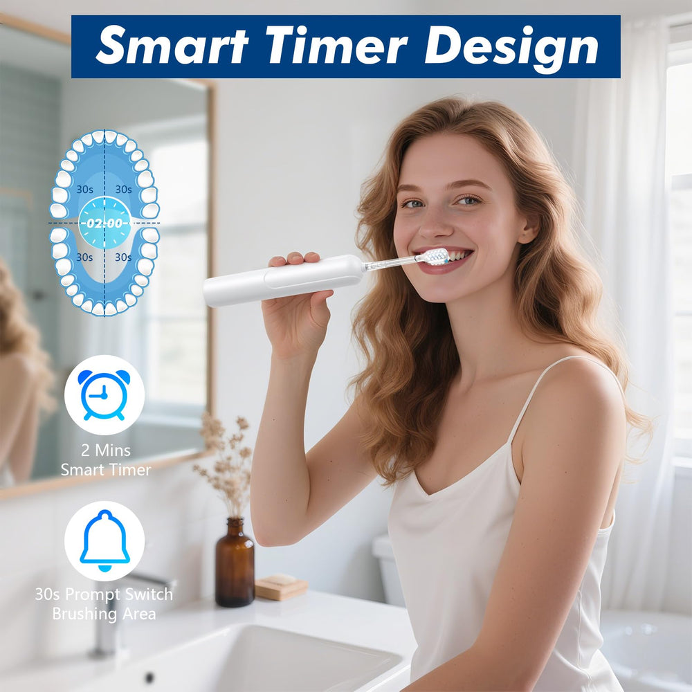 Travel case for the white Sonic Electric Toothbrush