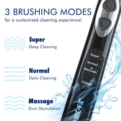 Sonic-FX Solo Electric Toothbrush black rear view