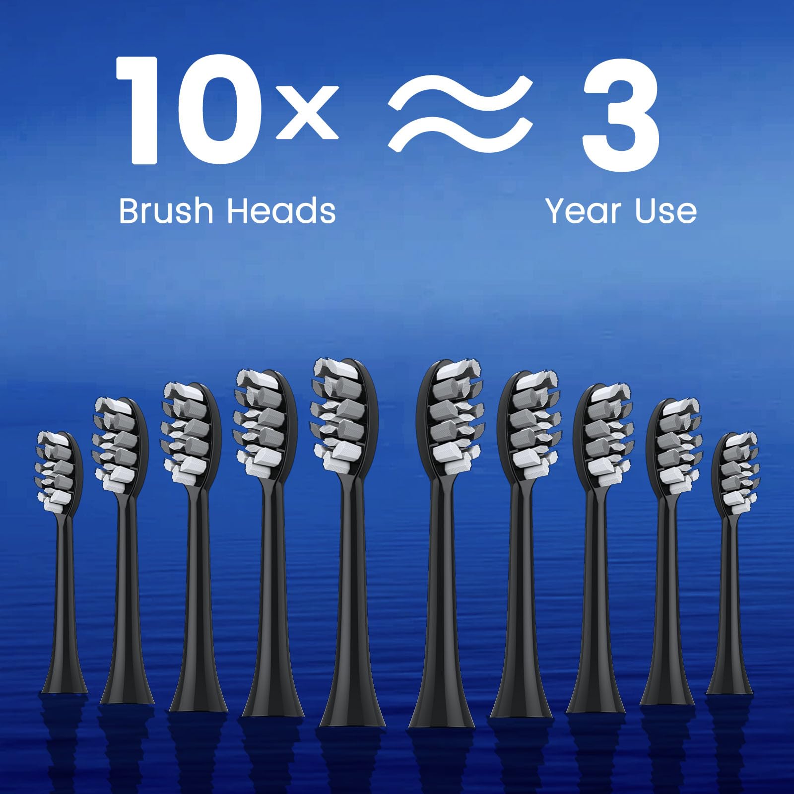 IPX8 waterproof certification on the toothbrush
