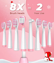 Rechargeable toothbrush with USB charging cable
