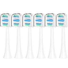Sonicare replacement heads C1 C2 G2 6-pack – angled view