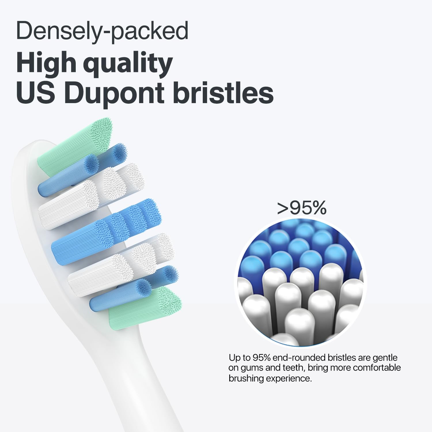 Replacement heads compatible with Philips Sonicare C1 C2 G2 4100 series