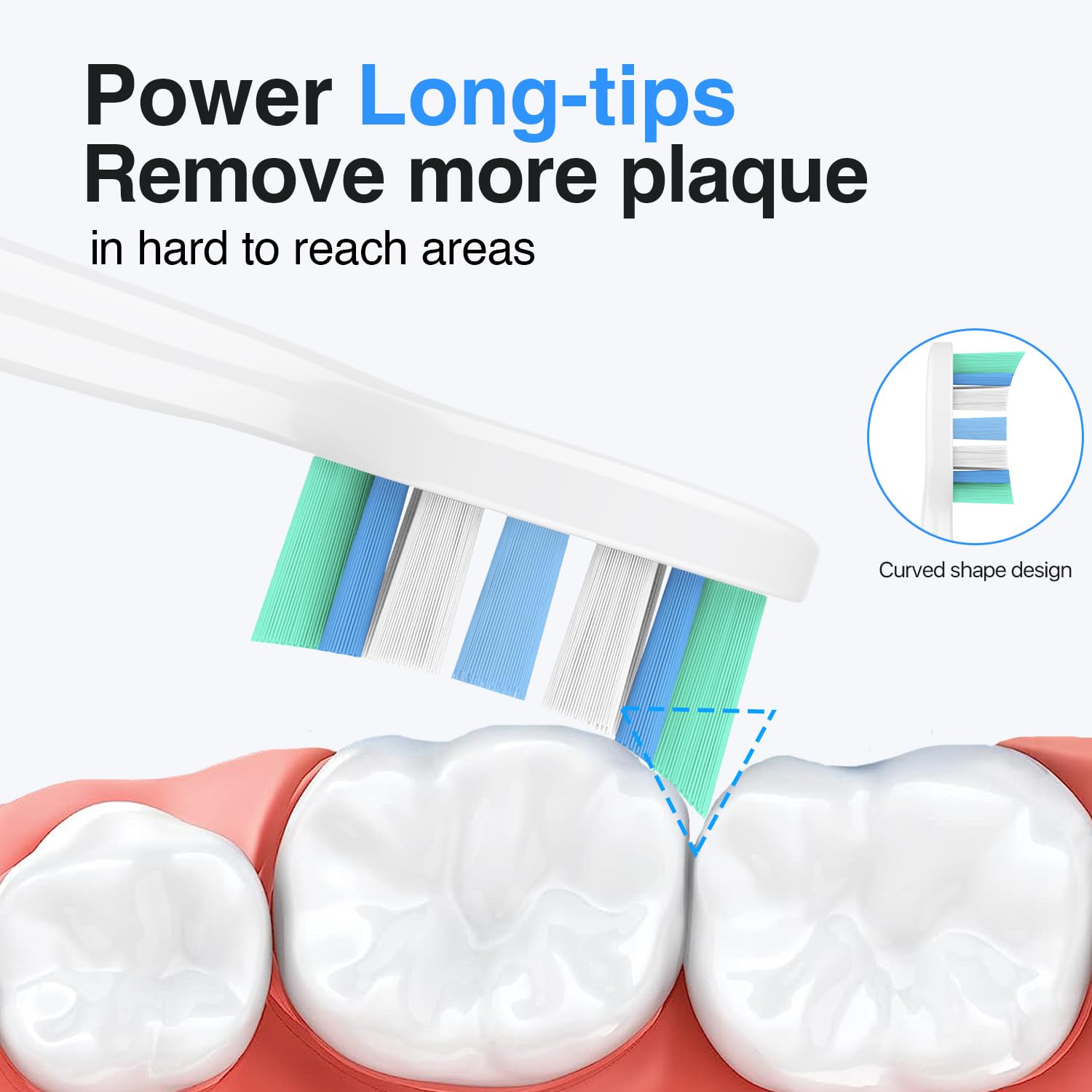 Boclengo Sonicare head showing snap-on compatibility