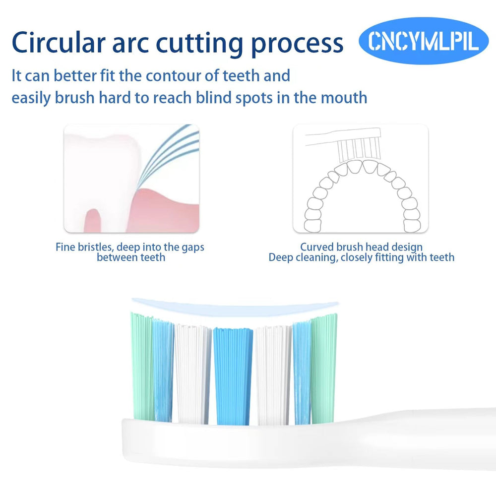 Brushing performance with densely packed bristles designed to remove plaque