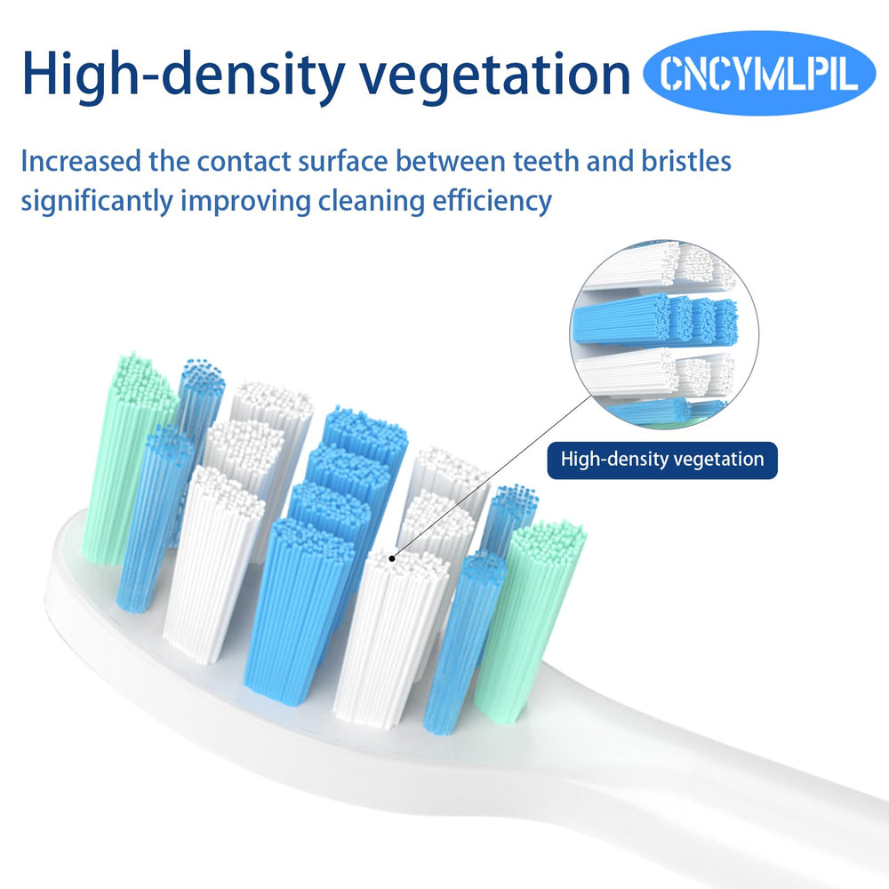 Seven-image view of CNCYMLPIL Sonicare replacement heads 18-pack
