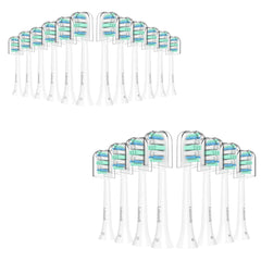 20-piece Philips Sonicare replacement heads pack with Snap-On system