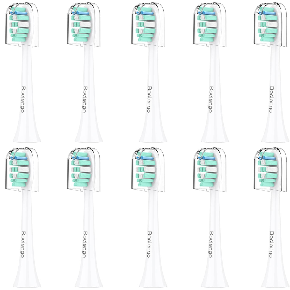 Sonicare replacement heads C2 and C1 in 10-pack product image