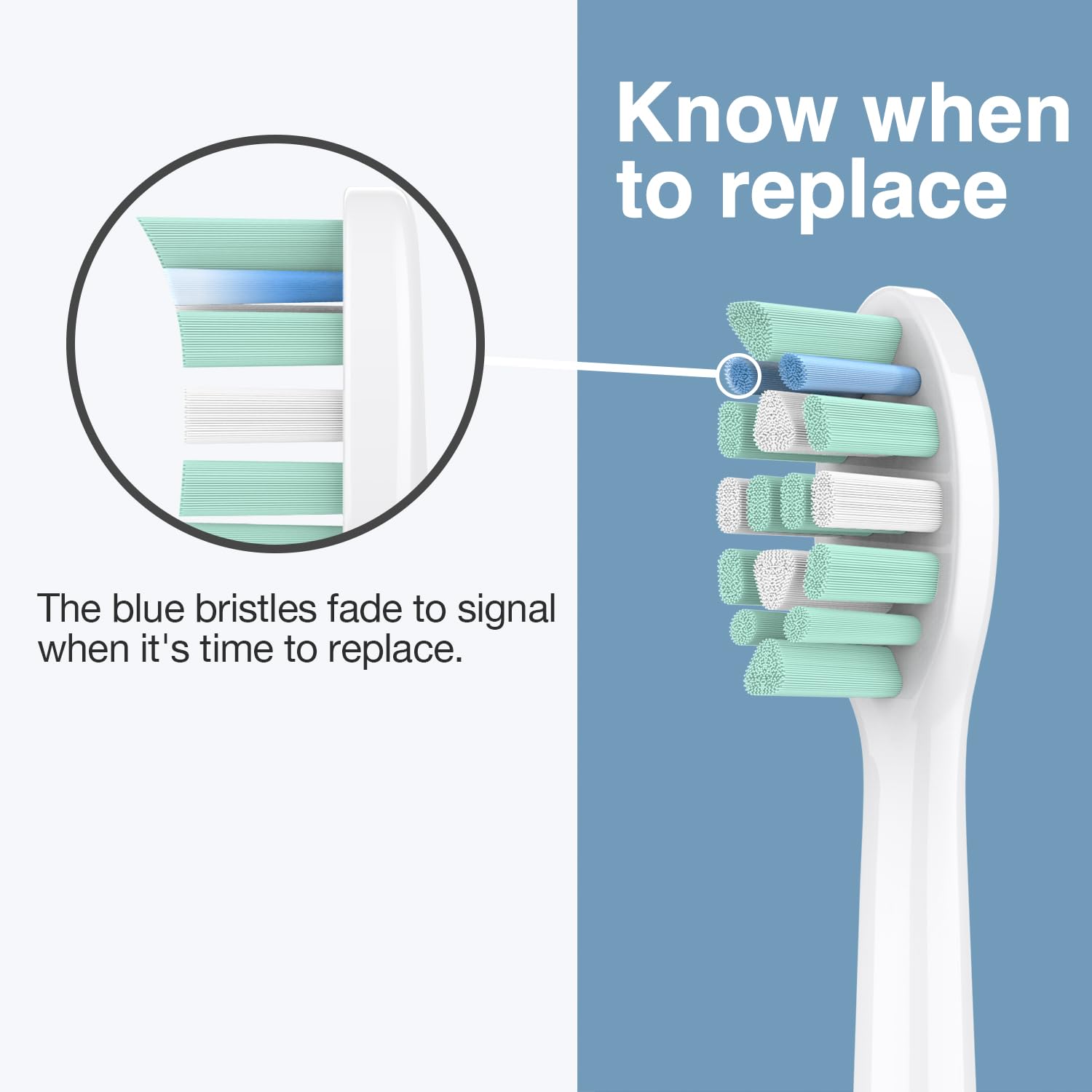 10-pack packaging of Sonicare replacement heads