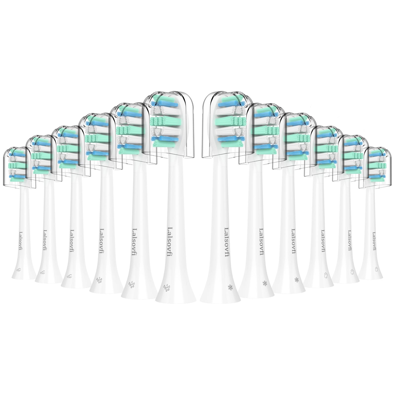 Easy swap replacement heads for Philips Sonicare