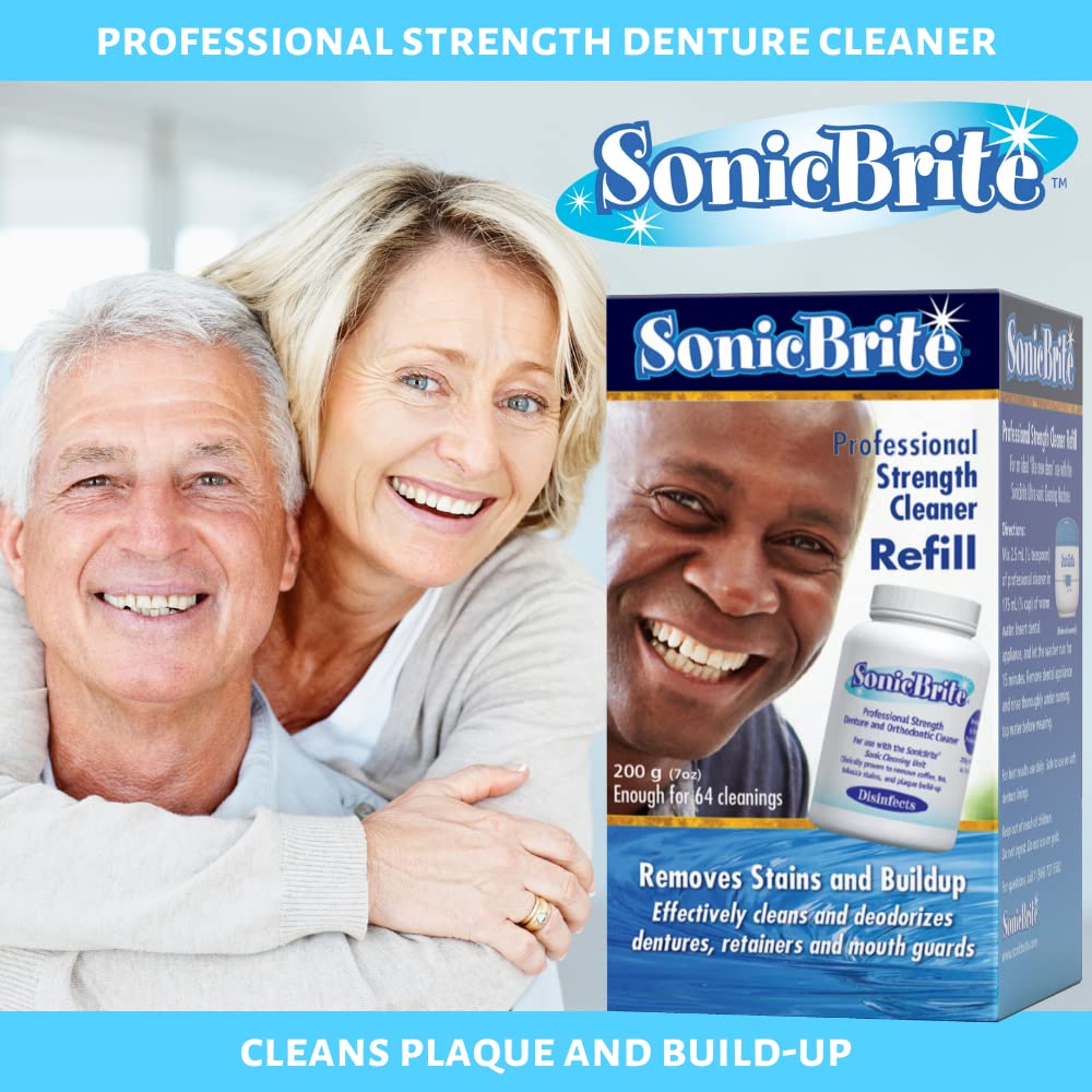 SonicBrite cleaning powder 200g refill for ultrasonic cleaner