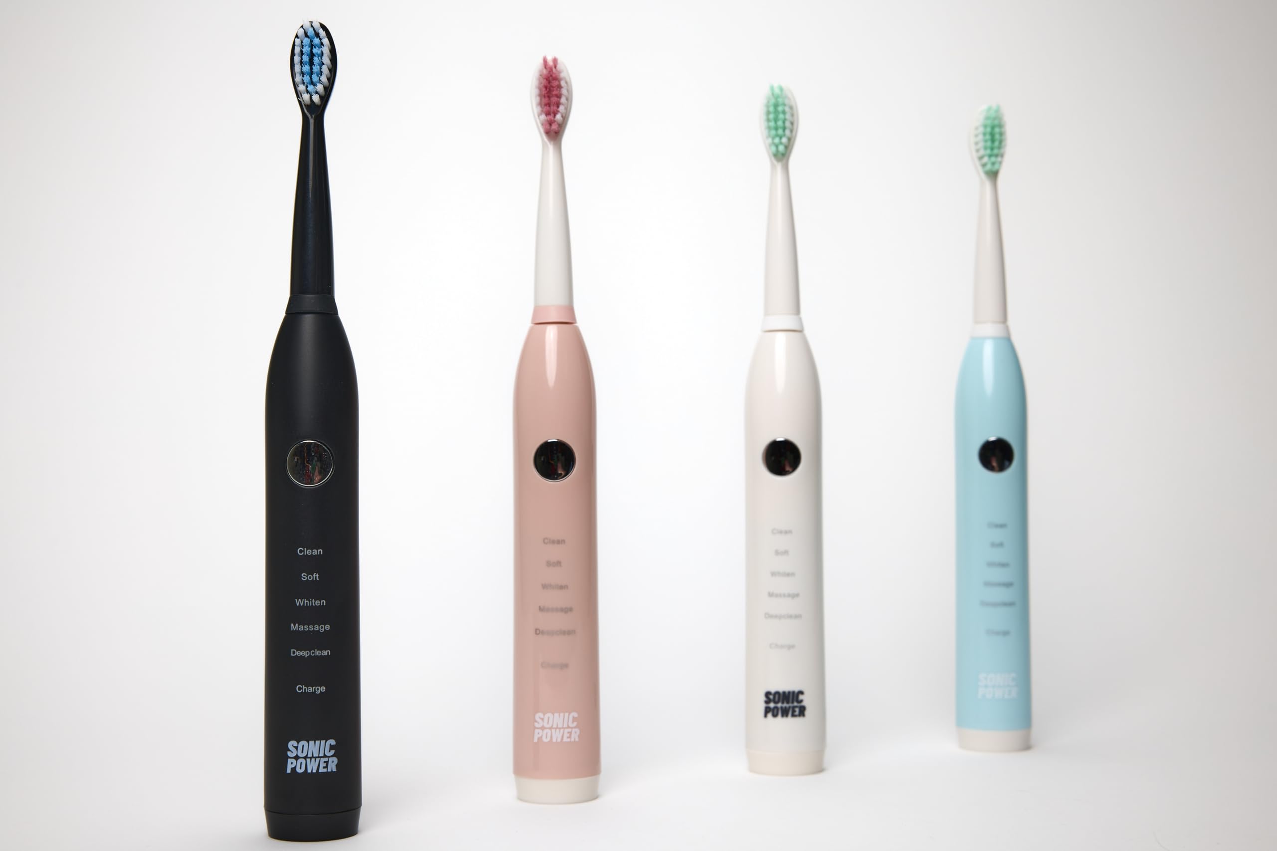 SonicPower toothbrush kit white travel cap