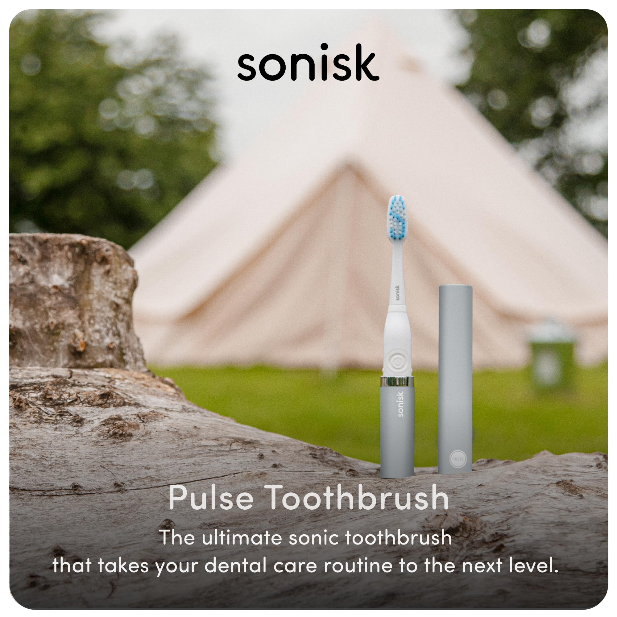 Side view showing ergonomic handle of Sonisk Pulse