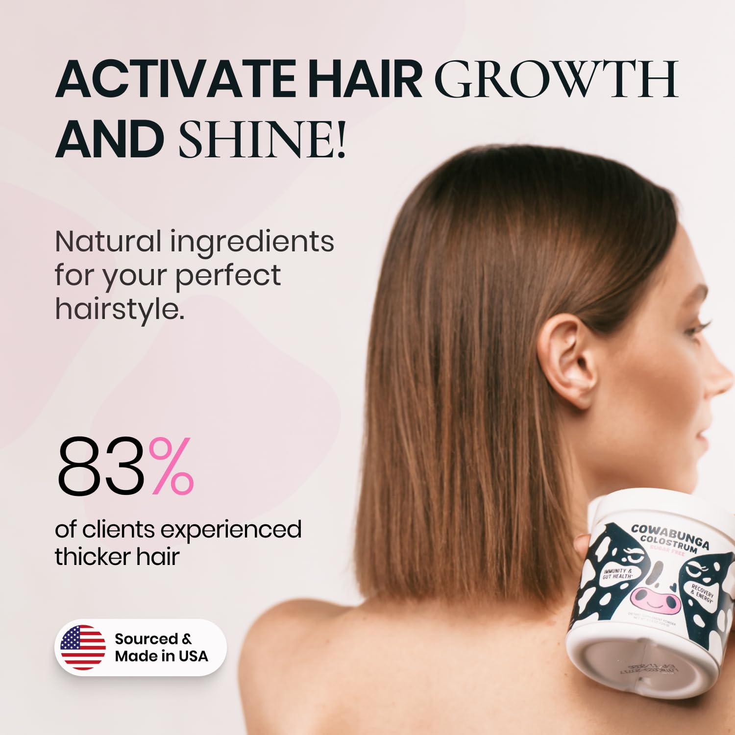 Kosher and Halal certification icons for SonoHealth Cowabunga Colostrum