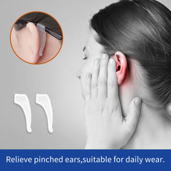 Anti-slip eyewear retainers for glasses