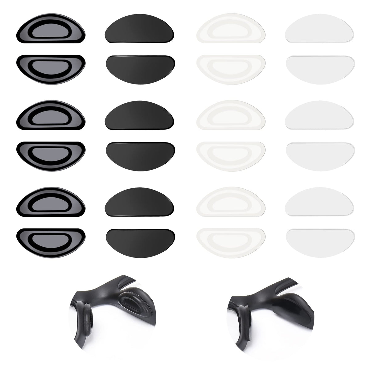 SooGree nose pads product box showing 12 pairs