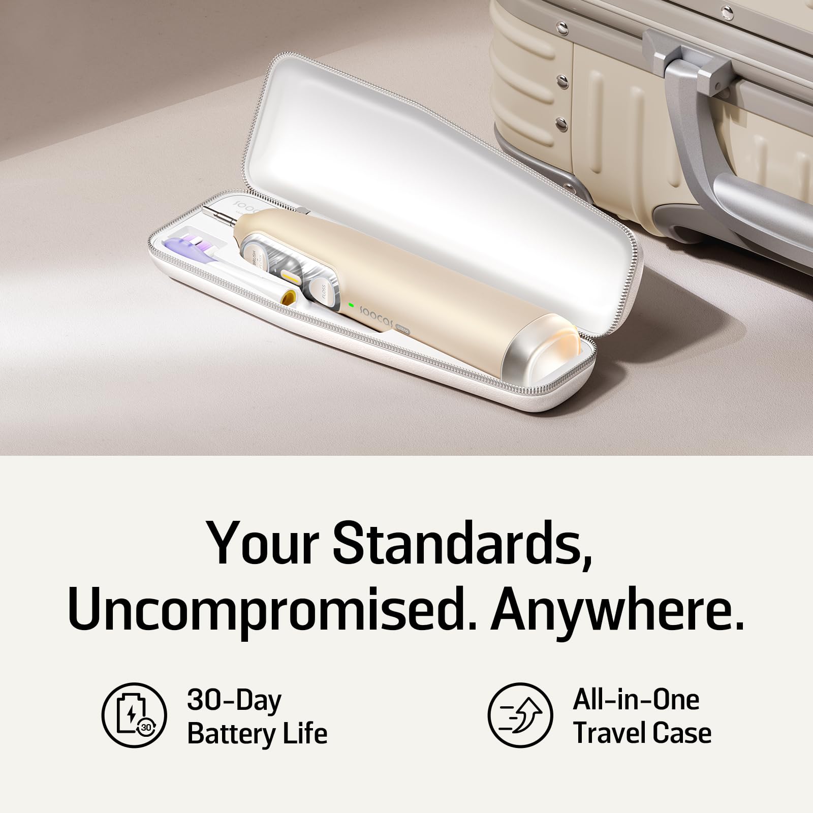 Magnetic charger and port-free base of NEOS II Ultra