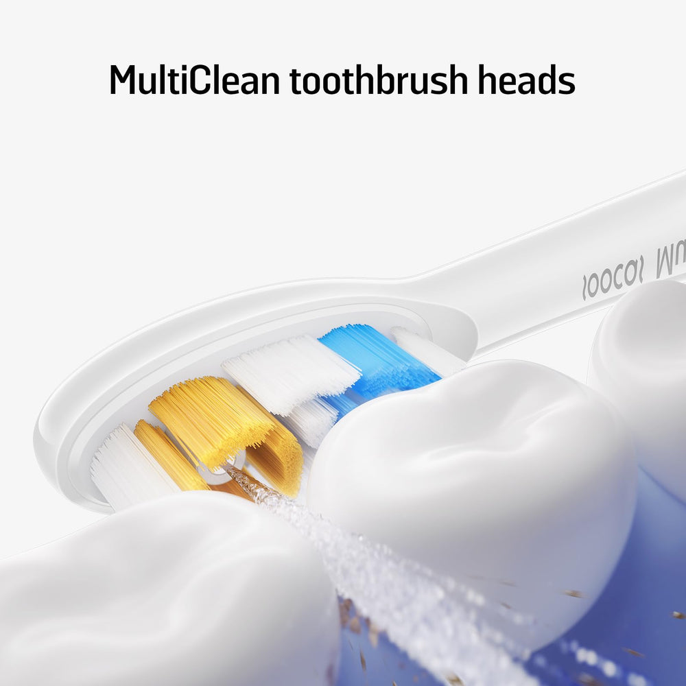 Close-up of DuPont bristles on Soocas Classic replacement head
