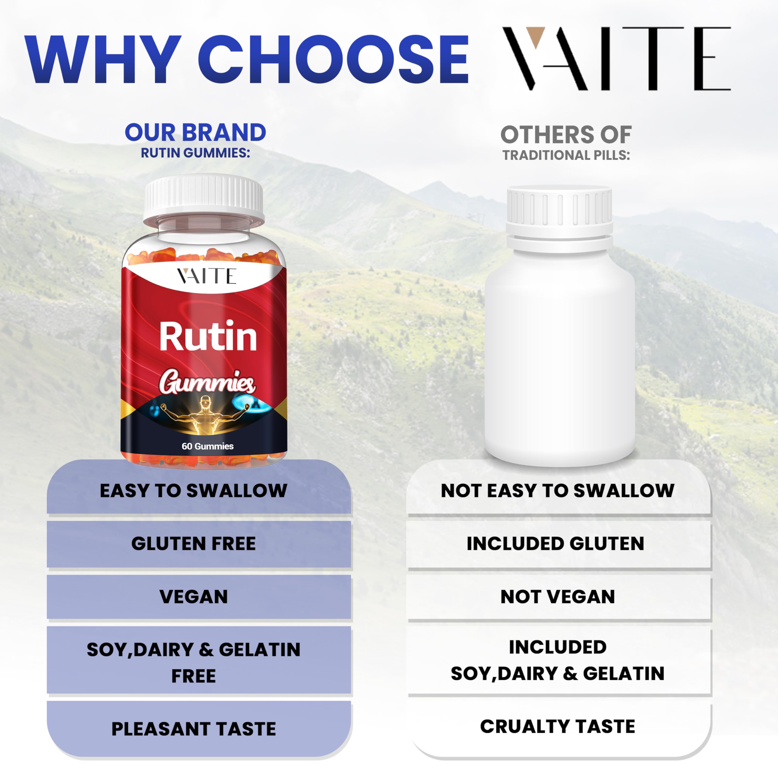 Sophora japonica flavonoids and rutin 500mg plant-based supplement – image 5