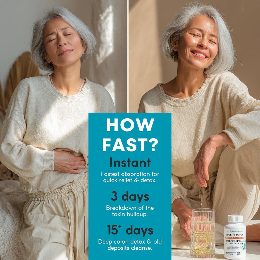 Psyllium husk fiber capsules for gentle cleansing