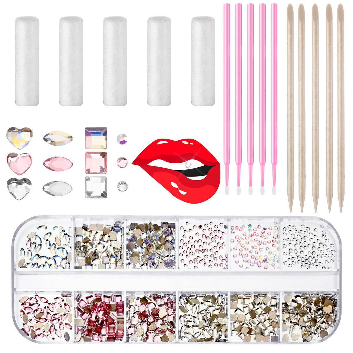 Sosation tooth gem kit boxed contents