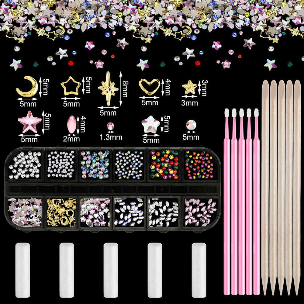 Sosation Tooth Gem Kit open showing contents and box