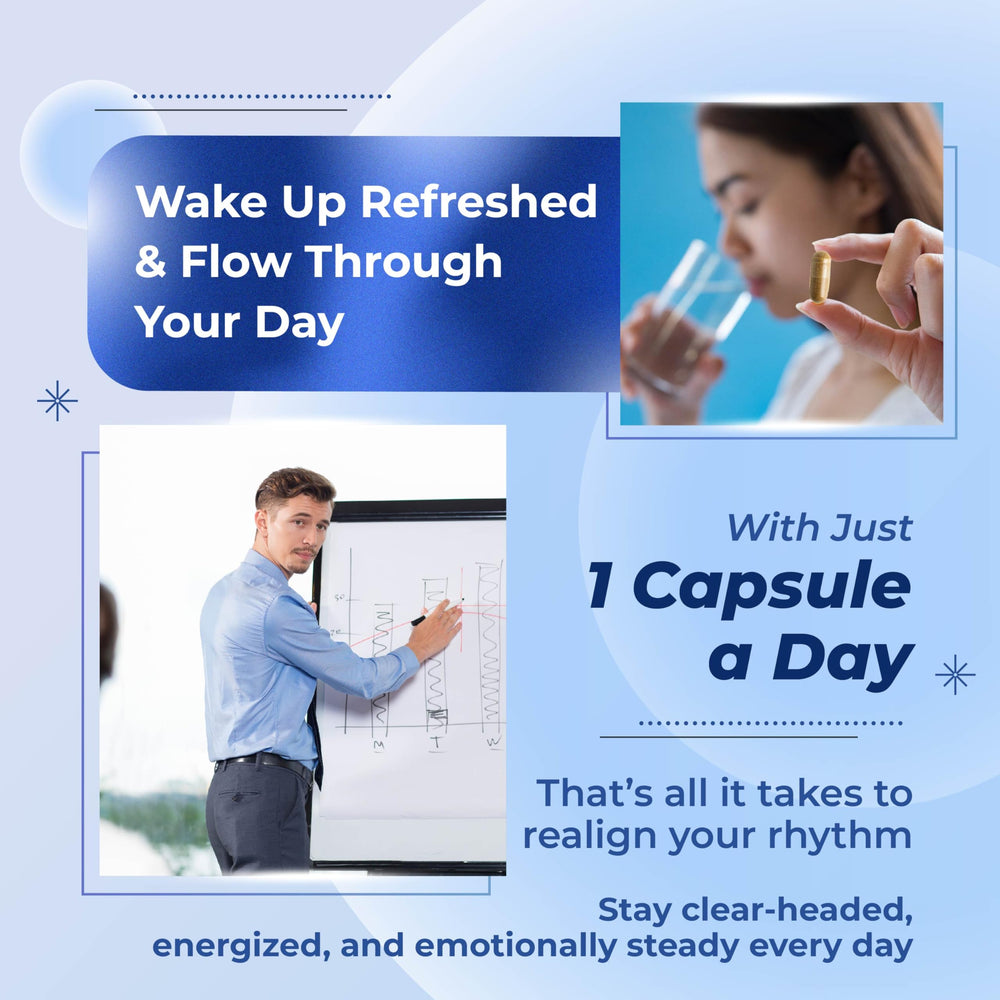 One daily capsule from the bottle