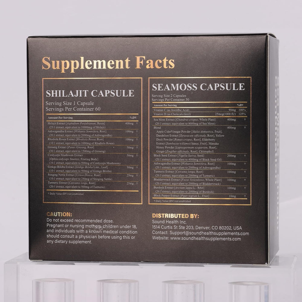 Shilajit sourced from Himalayan regions