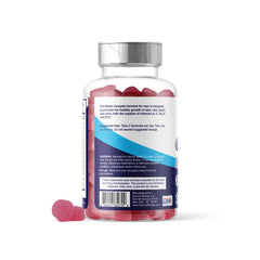 Vegan-friendly Source Biology Biotin 5000 mcg gummies bottle