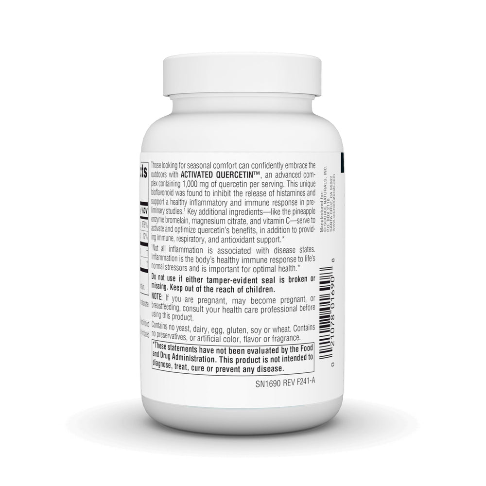 Product label highlighting the bioflavonoid complex and immune support