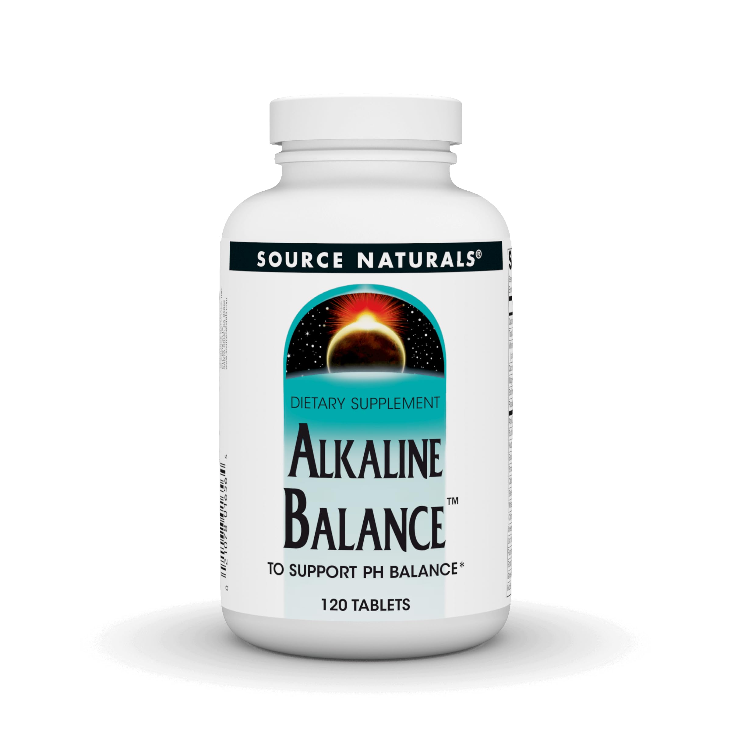 Source Naturals Alkaline Balance bottle with label