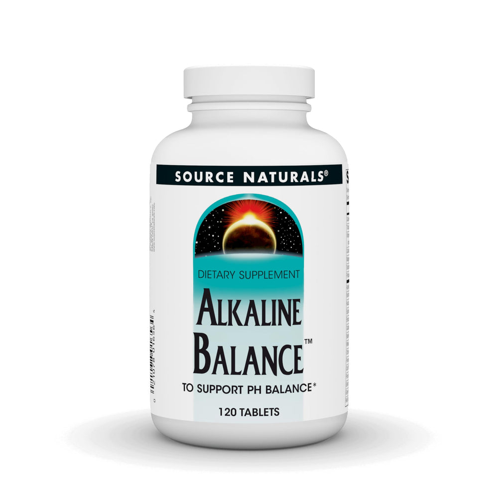 Source Naturals Alkaline Balance bottle with label