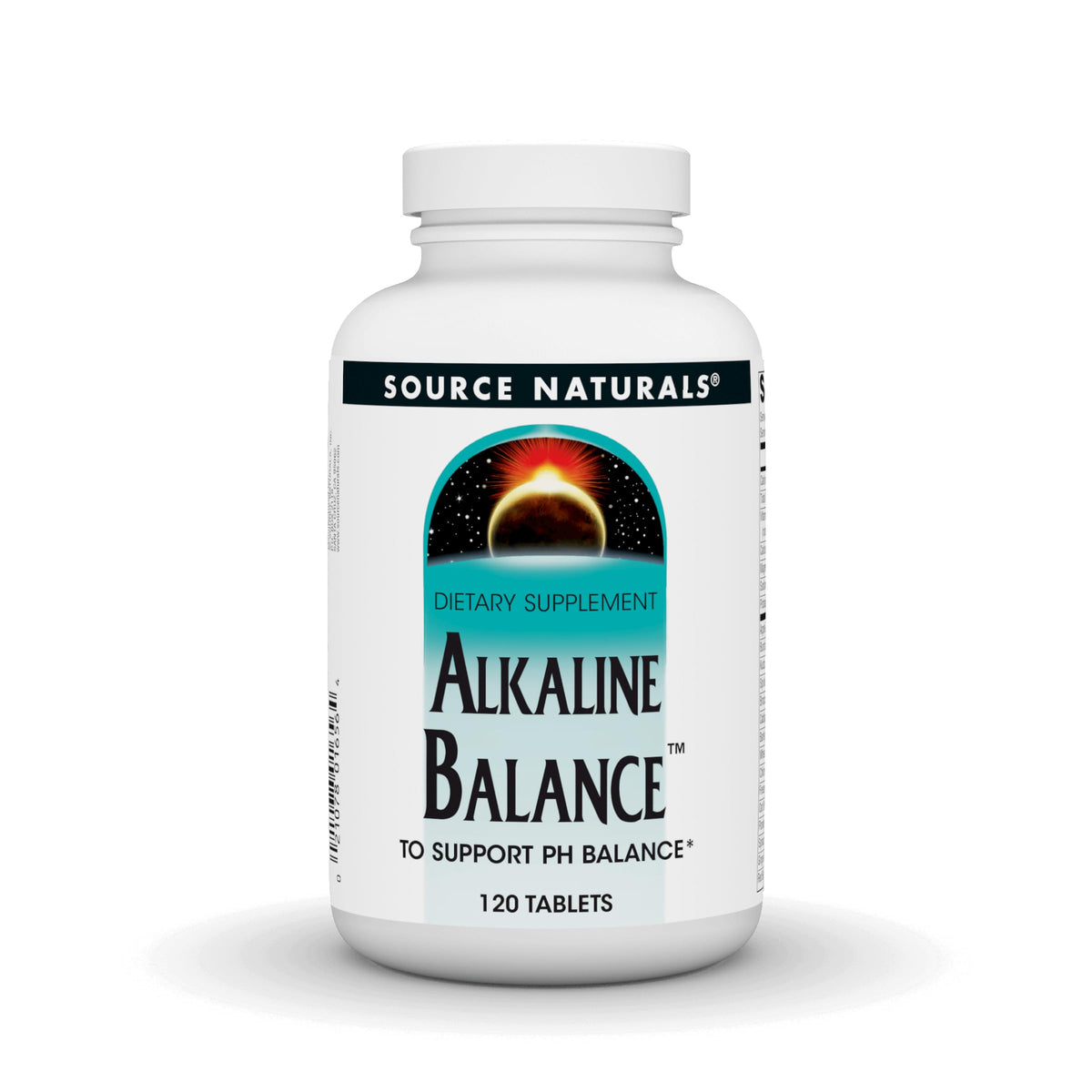 Source Naturals Alkaline Balance bottle with label