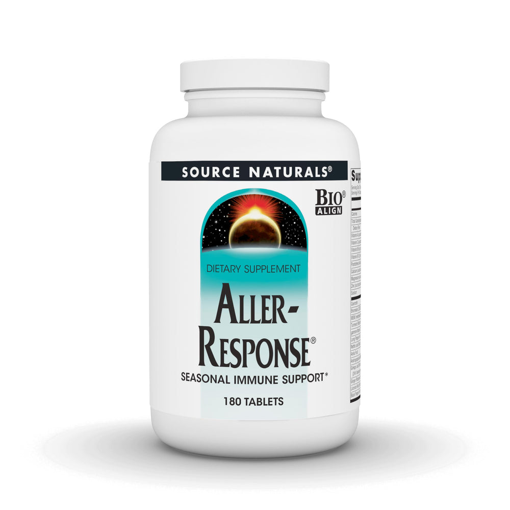 Source Naturals Aller-Response 180 tablets front bottle