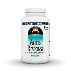 Source Naturals Aller-Response 180 tablets front bottle