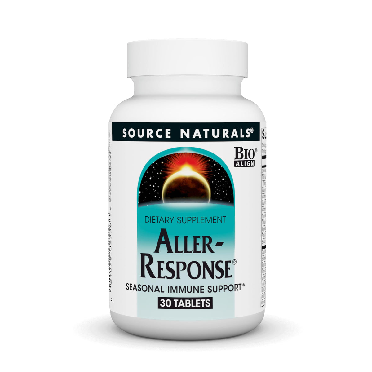 Source Naturals Aller-Response 30-tablet bottle