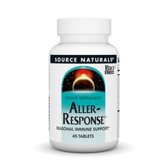 Source Naturals Aller-Response 45 tablets bottle front view