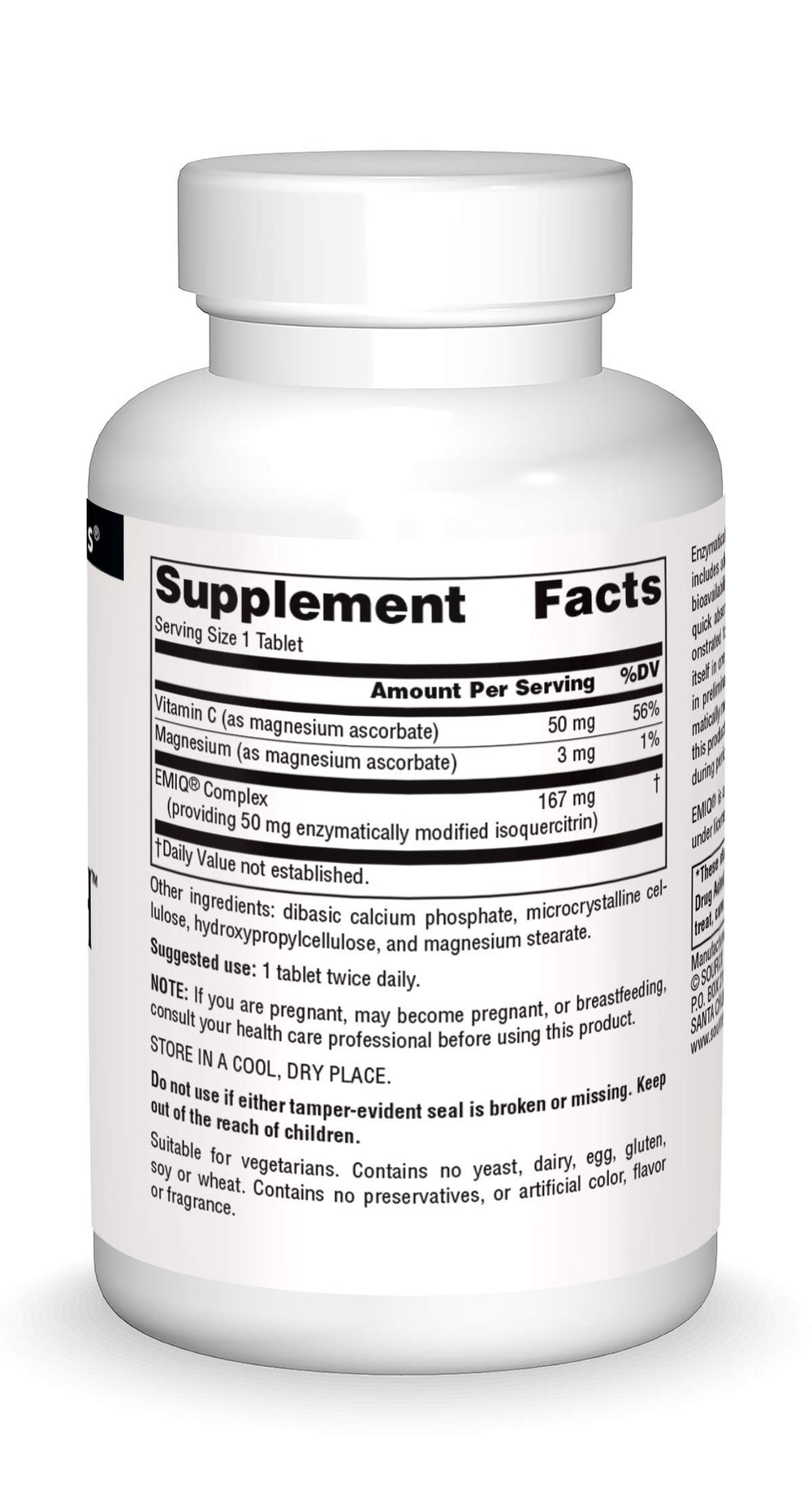 AllerStrength product information label