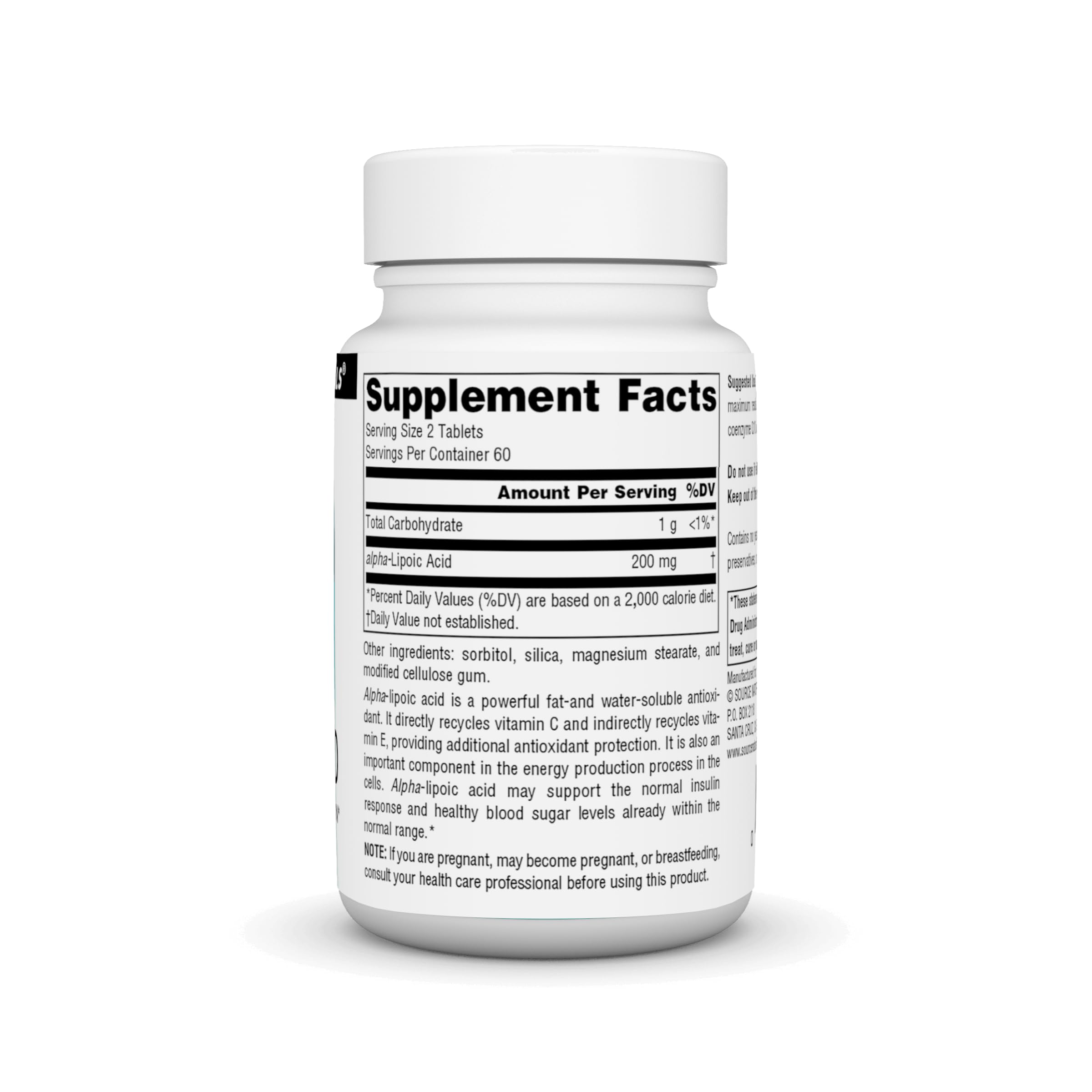 Timed release technology graphic for Alpha Lipoic Acid