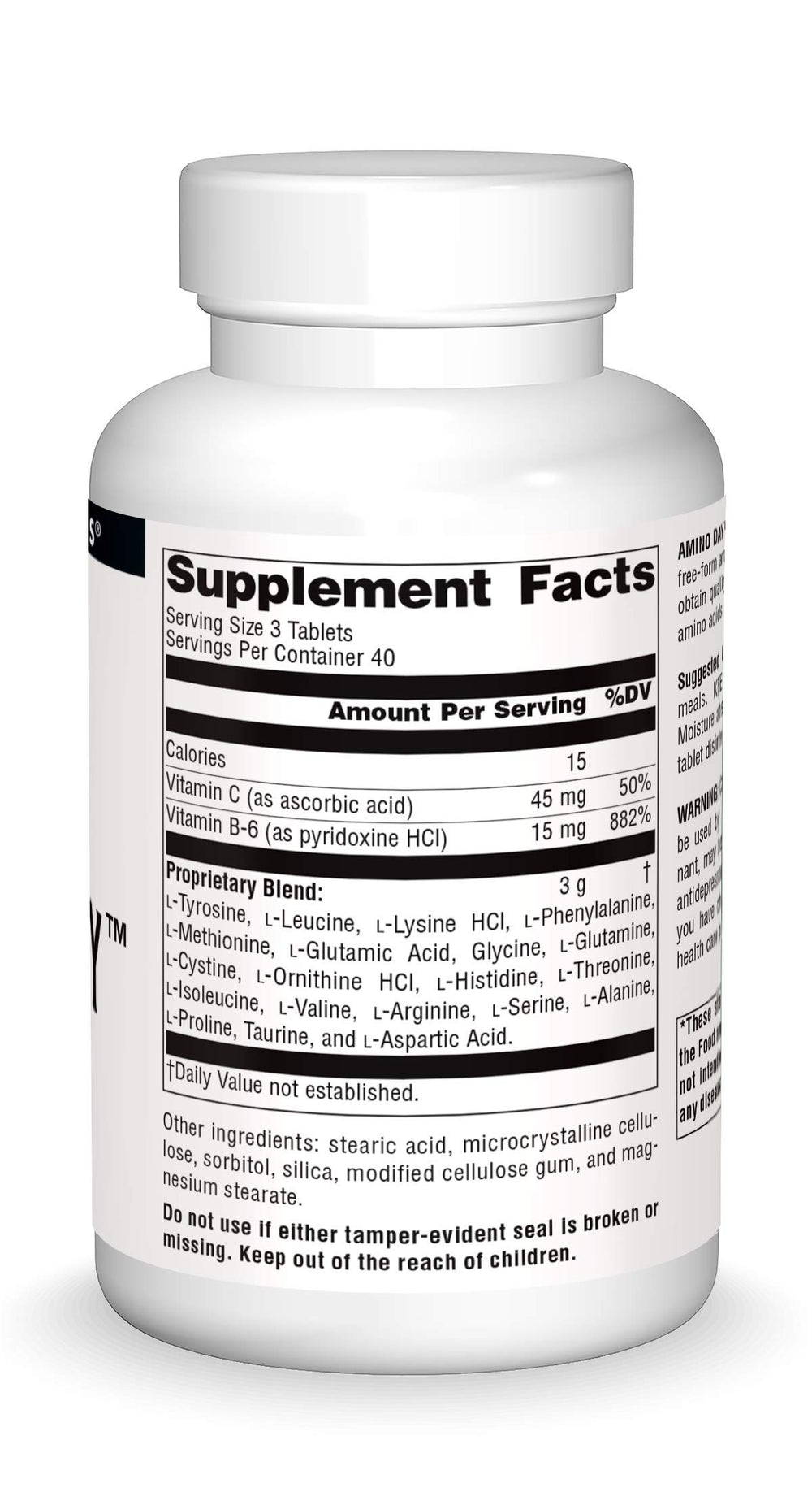 Amino Day supports dieting with fat-free, low-calorie amino acids