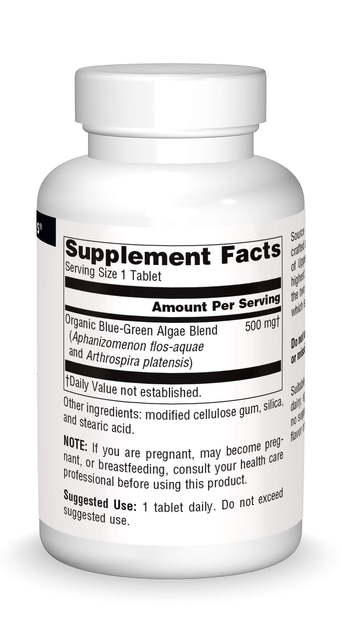 Wildcrafted blue green algae from Klamath Lake, Oregon