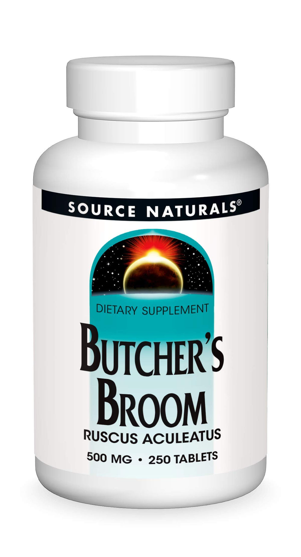 Source Naturals Butcher's Broom 250 Tablet bottle
