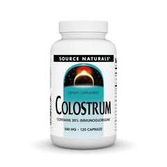 Source Naturals Colostrum bottle, 120 capsules