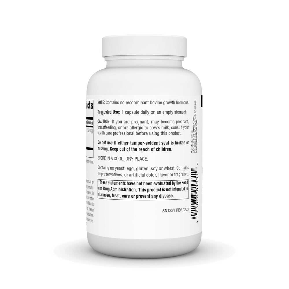 Capsules of Source Naturals Colostrum 120-count