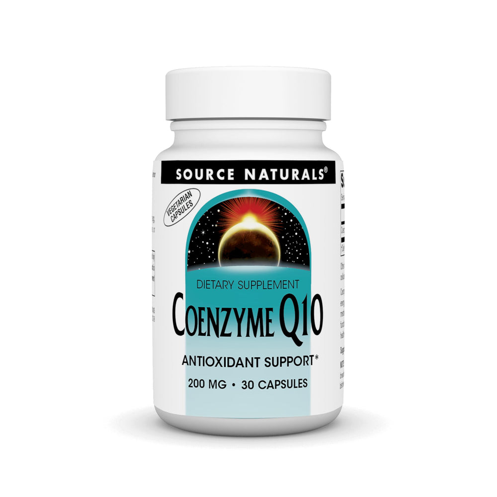 Source Naturals CoQ10 200 mg vegetarian capsules hero image