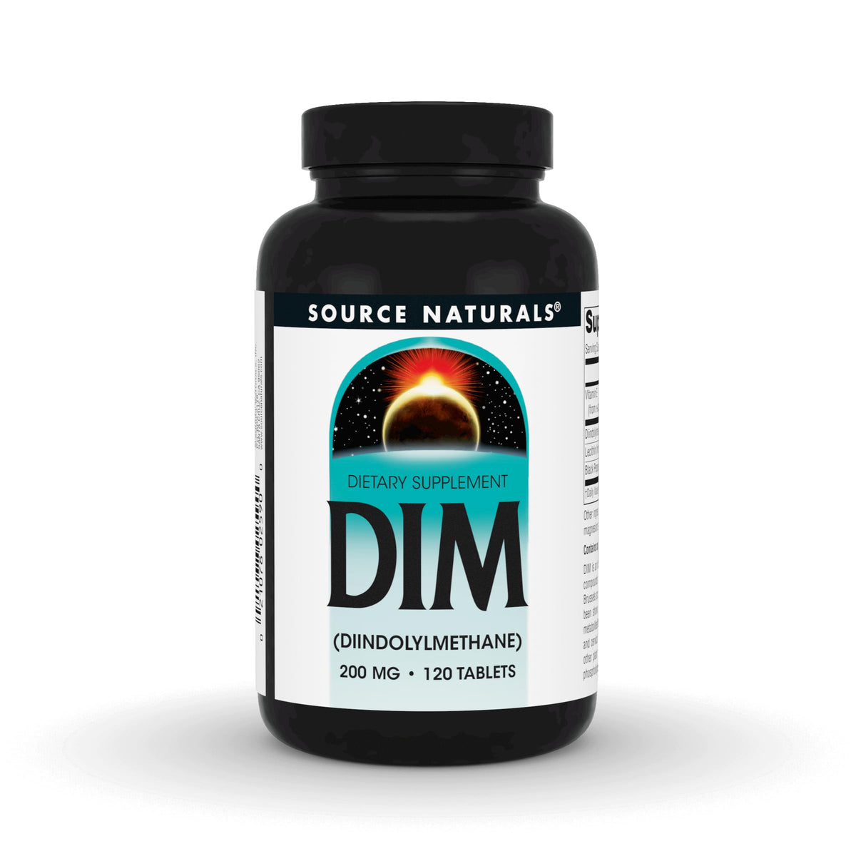 Source Naturals DIM 120-tablets bottle